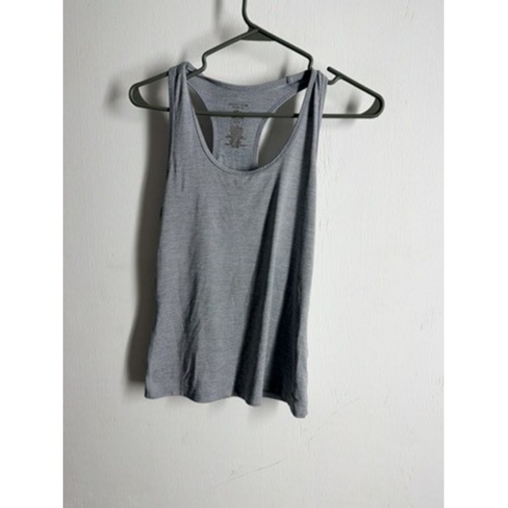 Athletic Works Girls Heather Gray Racerback Tank Top Size S 4-6 Activewear